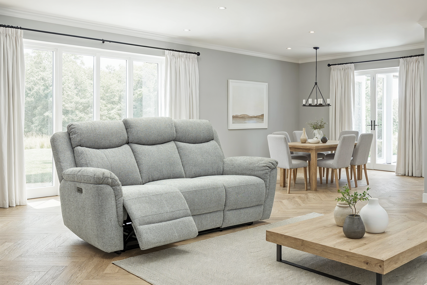 Finley Electric Recliner Sofa