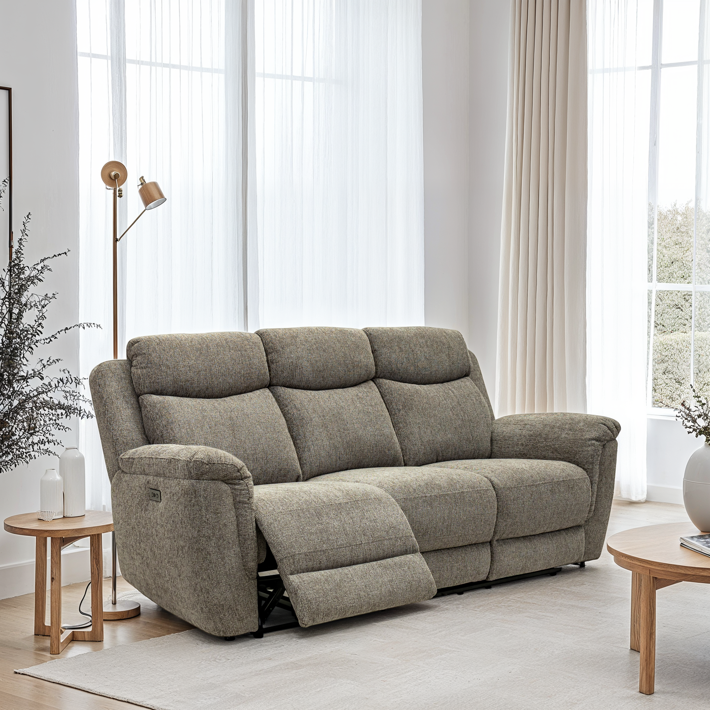 Finley Electric Recliner Sofa