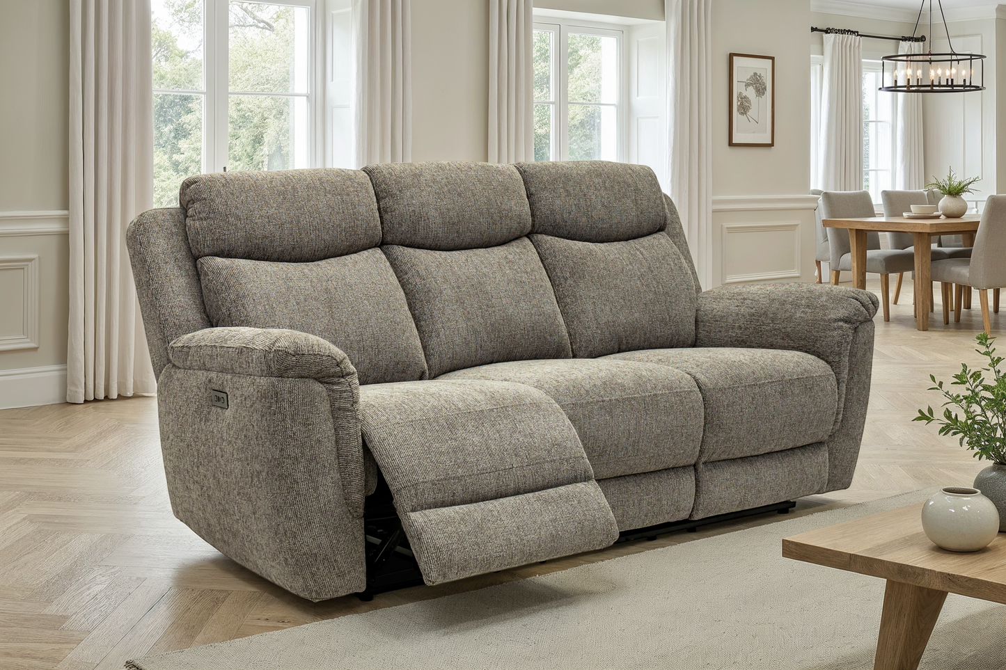 Finley Electric Recliner Sofa