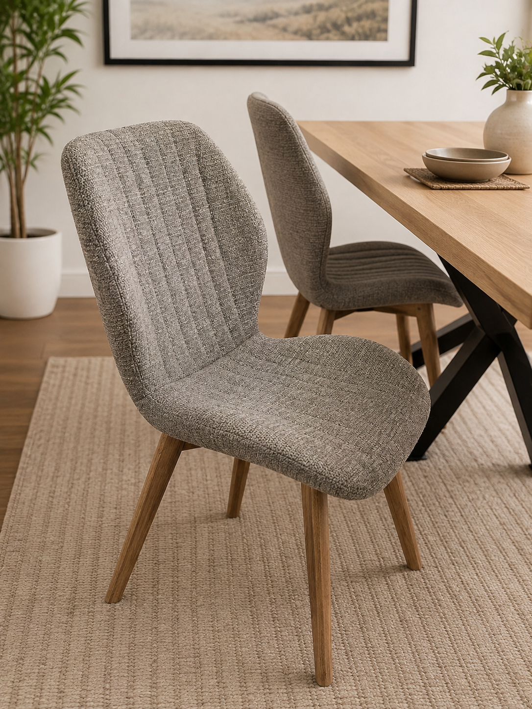 Grey Dining Chair