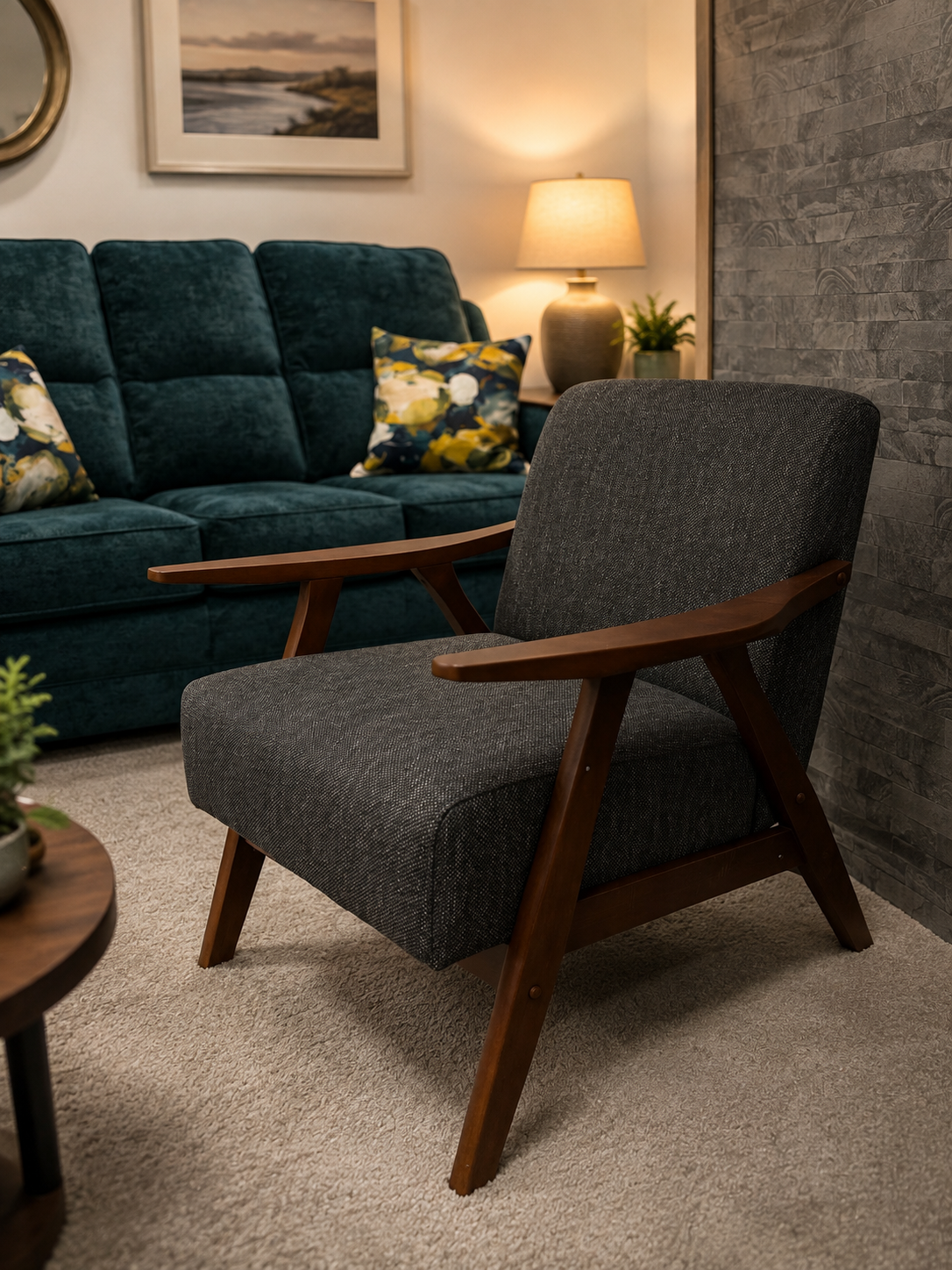 Wooden Arm Chair