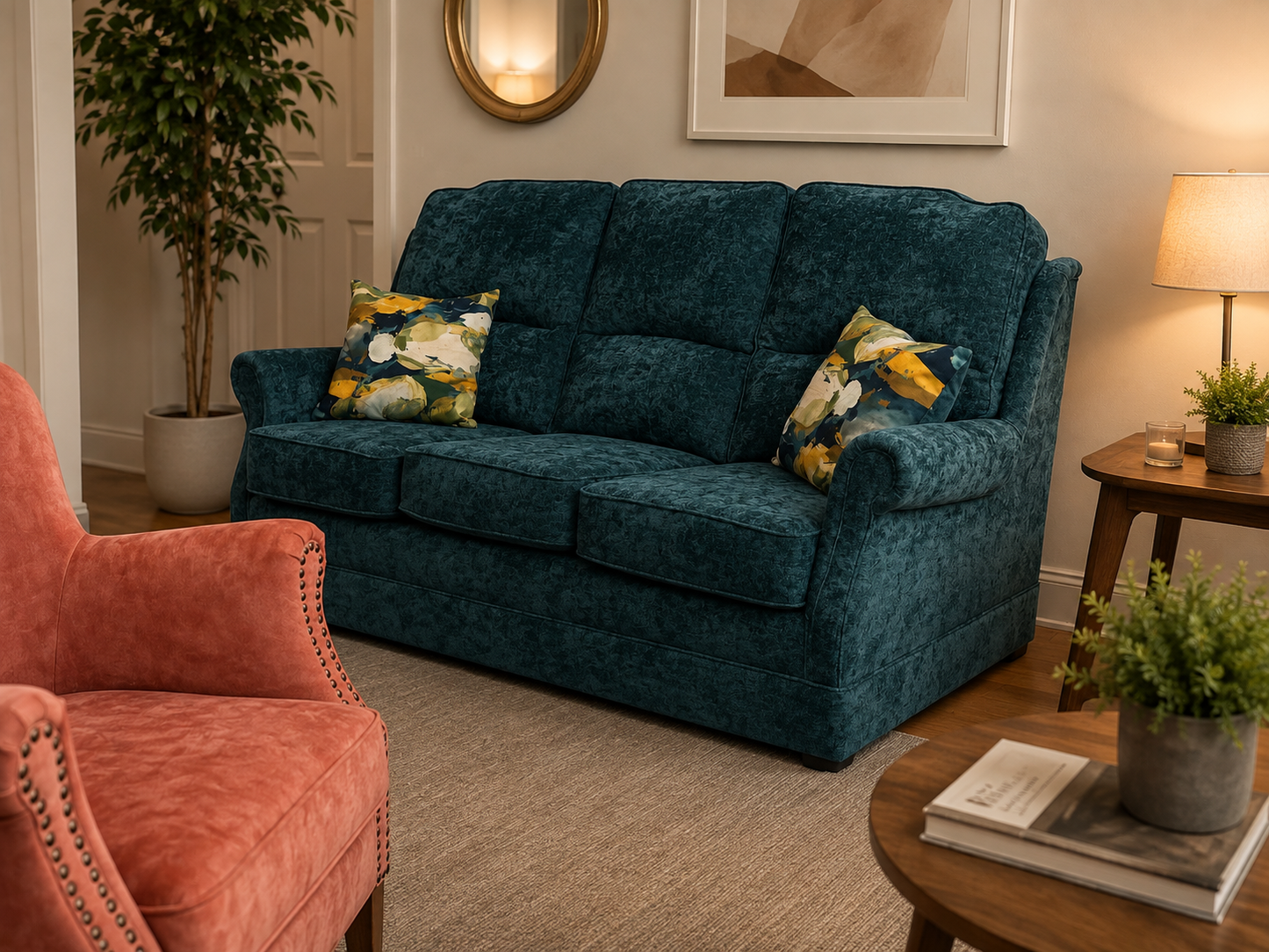 Lita 3 Seater Sofa