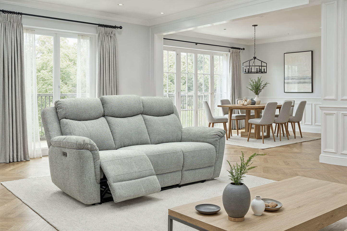 Finley Electric Recliner Sofa