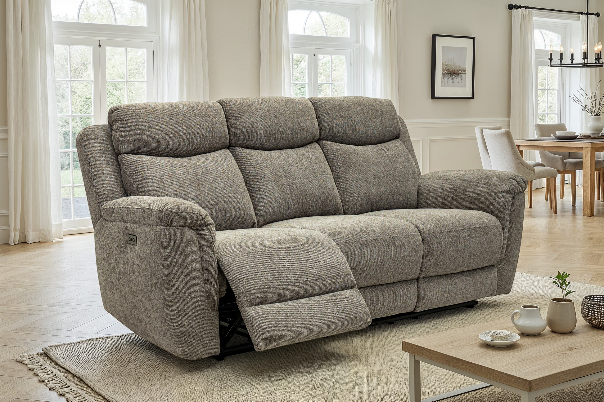 Finley Electric Recliner Sofa