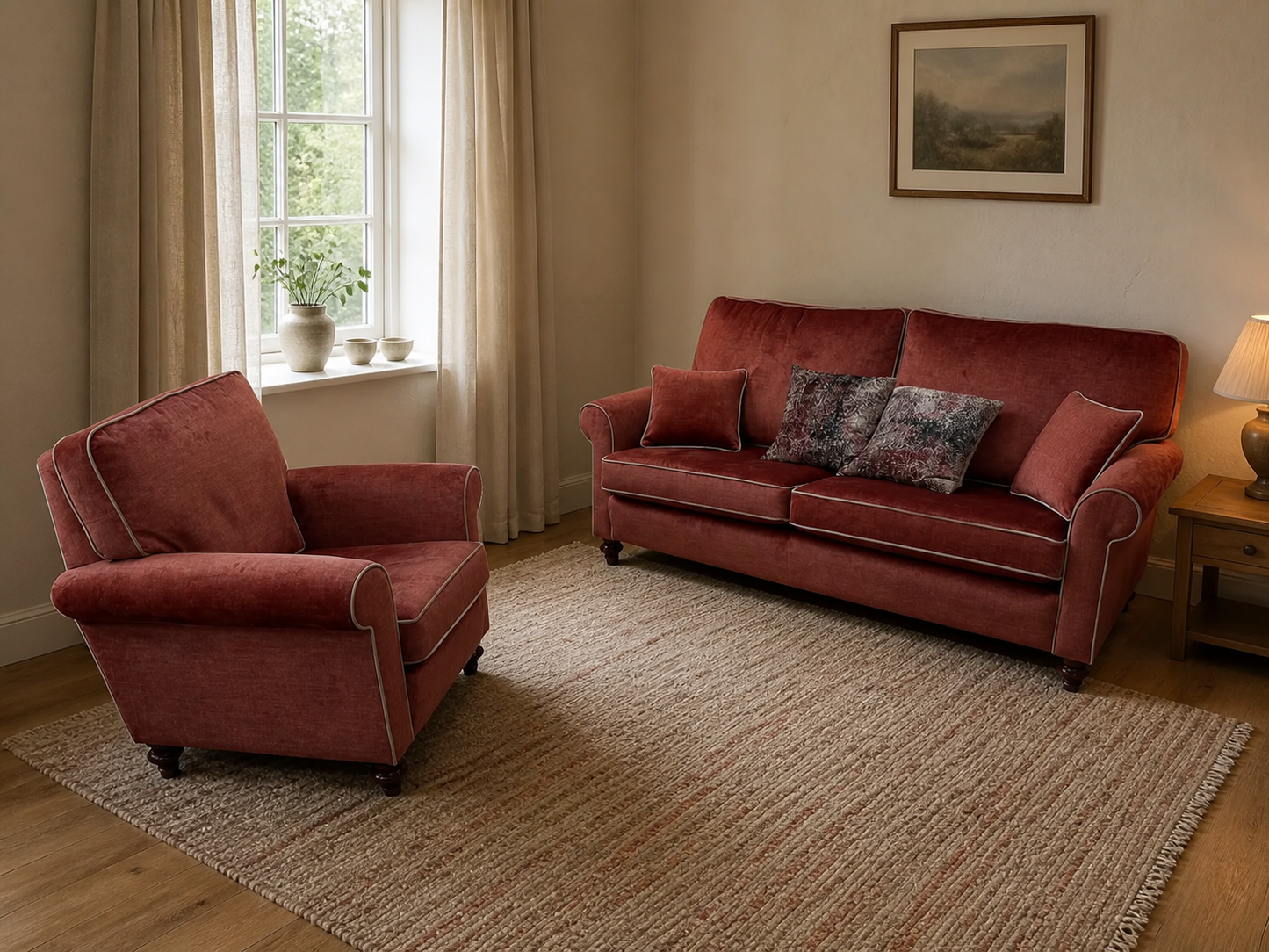 Keswick 3 Seater & Chair