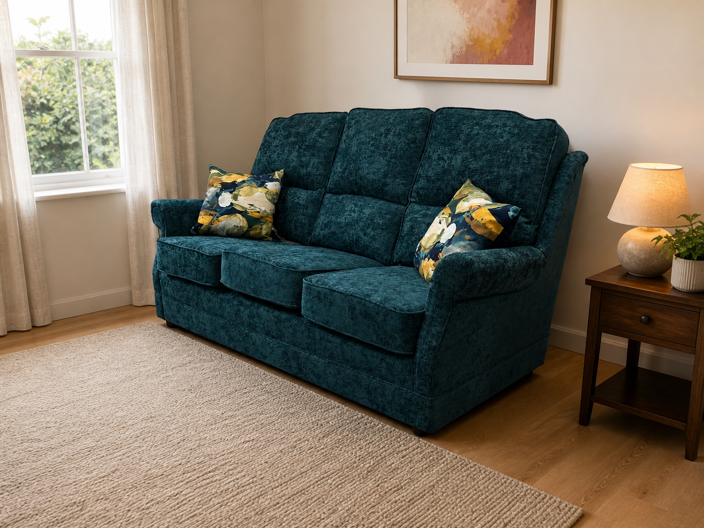 Linda 3 Seater & Chair