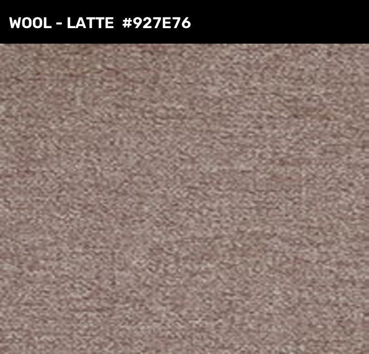 Latte wool-weave upholstery fabric